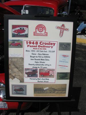 1948 Crosley CC Panel Wagon