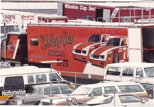 Dave Marcis Racing Truck at the 1986 Goody's 500