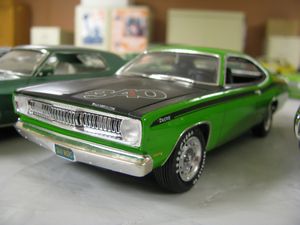 1970 Plymouth Duster Model Car