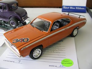 Plymouth Duster Model Car