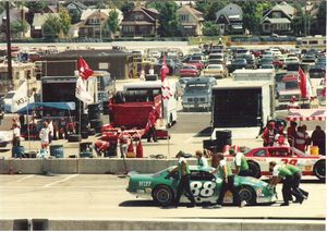 Mike Eddy ASA Racing 1989 Pontiac Excitement 200