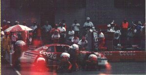 1988 Bill Elliott Car at the 1988 Champion Spark Plug 400