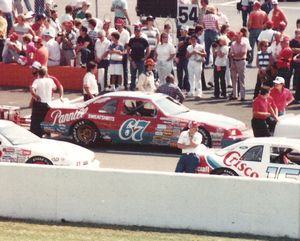 1988 Ron Esau Car at the 1988 Champion Spark Plug 400