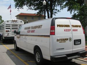 Chevrolet Express Benton County (Arkansas) Prisoner Transport