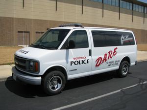 Chevrolet Express 2500 Woodstock Police D.A.R.E.