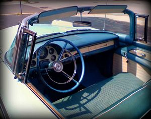 1955 Ford Fairlane Convertible Interior