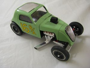 1937 Fiat Dragster Scale Model Car