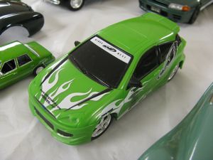 Modified Ford Focus Model Car