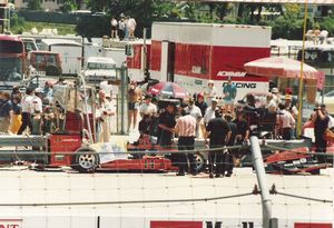 AJ Foyt Car at the 1986 Miller American 200
