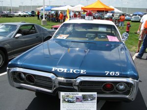 1972 Plymouth Fury Amityville III Police Car