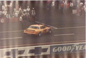 1985 Bobby Gerhart Car at the 1985 Champion Spark Plug 400