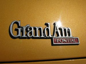 1973 Pontiac Grand Am Emblem