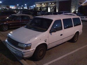 Plymouth Grand Voyager Modified w/spoiler