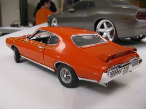 1969 Pontiac GTO Judge Testors Model
