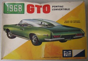 MPC 1968 GTO Pontiac Convertible
