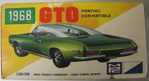 MPC 1968 GTO Pontiac Convertible
