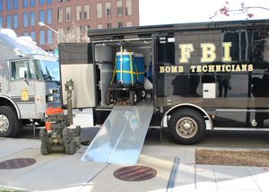 FBI Bomb Technicians Vehicle