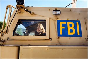 FBI Mine Resistant Vehicle