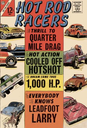 Hot Rod Racers: Issue 8 Front Cover