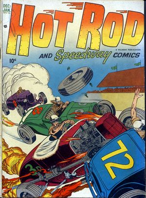 Hot Rod and Speedway Comics: Issue 3 Front Cover