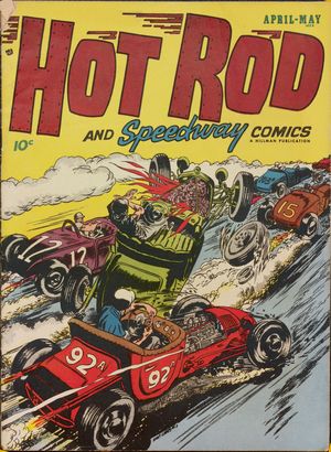 Hot Rod and Speedway Comics: Issue 5 Front Cover