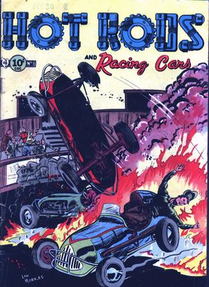 Hot Rods and Racing Cars: Issue 8 Front Cover