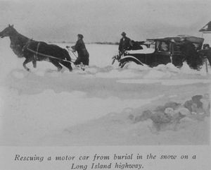 Rescuing a Car with Horses 1926