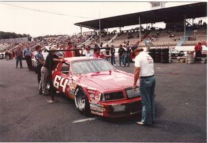 1986 Jimmy Hensley Car at the 1986 Goody's 500