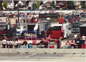 Steve Holzhausen ASA Racing 1989 Pontiac Excitement 200
