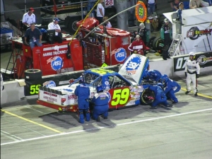 HT Motorsports Ted Musgrave Pit Stop