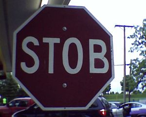 Stob Sign
