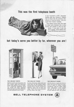 Bell Telephone System 1961 Advertisement