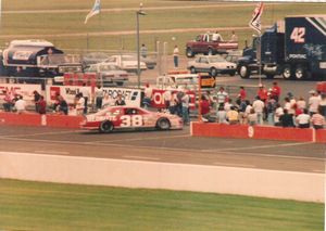 1989 Dick Johnson Car at the 1989 Champion Spark Plug 400