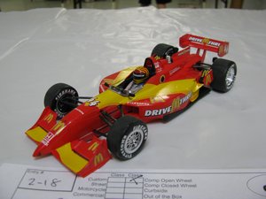 Tony Kanaan McDonald's Scale Model Car
