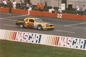 1986 Alan Kulwicki Car at the 1986 Champion Spark Plug 400