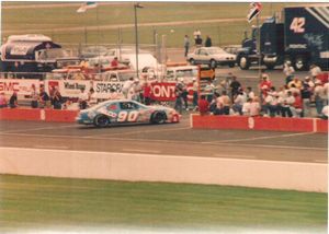 1989 Chad Little Car at the 1989 Champion Spark Plug 400
