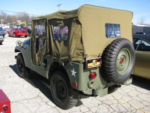 1954 U.S. Army M38 w/Complete Canvas Covering