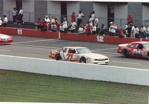 1987 Dave Marcis Car at the 1987 Champion Spark Plug 400
