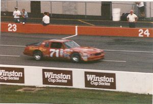 1986 Dave Marcis Car at the 1986 Champion Spark Plug 400