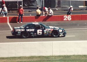 1988 Mark Martin Car at the 1988 Champion Spark Plug 400