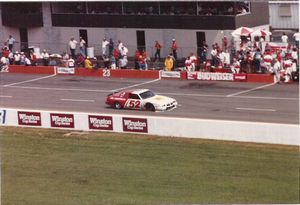 1986 Jimmy Means Car at the 1986 Champion Spark Plug 400