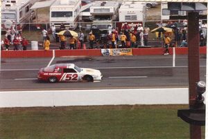 1986 Jimmy Means Car at the 1986 Champion Spark Plug 400
