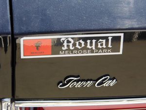 Royal Mercury Dealership Sticker