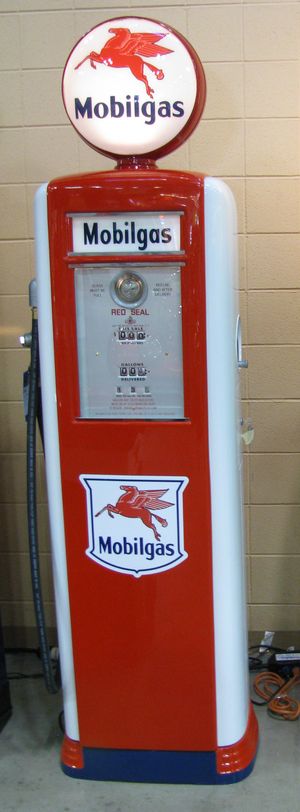 Mobilgas Gas Pump