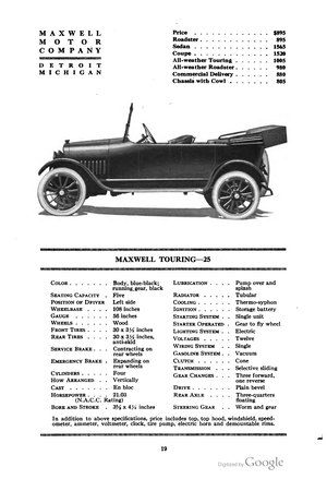Maxwell Model 25