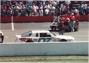 1988 Larry Moyer Car at the 1988 Champion Spark Plug 400