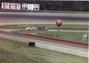 1988 Larry Moyer Car at the 1988 Champion Spark Plug 400