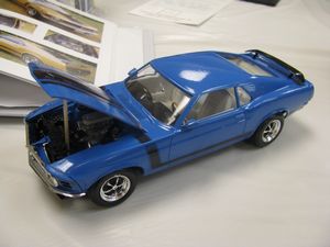 1970 Ford Mustang Mach 1 Model Car