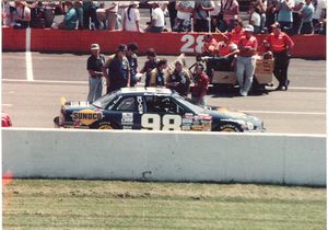 Brad Noffsinger Car at the 1988 Champion Spark Plug 400