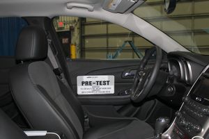 2013 Chevrolet Malibu ECO 1SA - Pre-Test Driver Inner Door Panel View